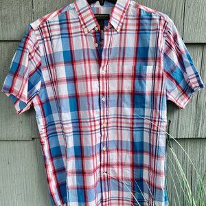 New John Bartlett Short Sleeve Button down shirt